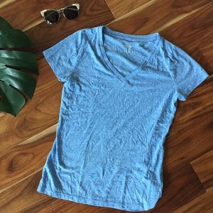 Mossimo Supply Co. light blue v-neck tee